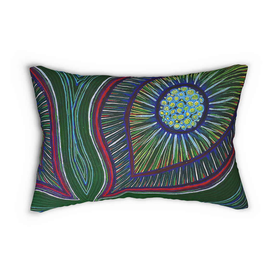 Peacock (Lumbar Pillow)